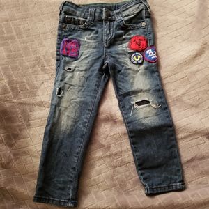 True Religion Little Kids Rooco W/ Patches  3T